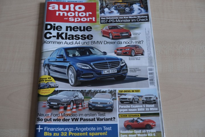 Deckblatt Auto Motor und Sport (04/2015)